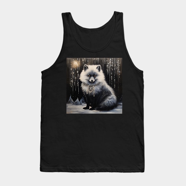 Arctic Fox Tank Top by Enchanted Reverie